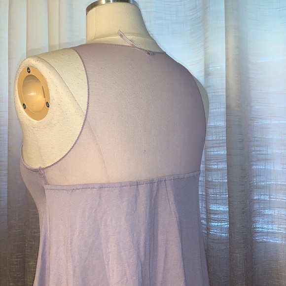 Free people purple asymmetrical tank size XS - Picture 4 of 8